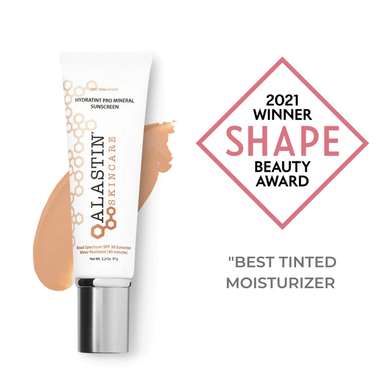 2021 Shape Beauty Award for HydraTint Pro Mineral Broad Spectrum Sunscreen SPF 36