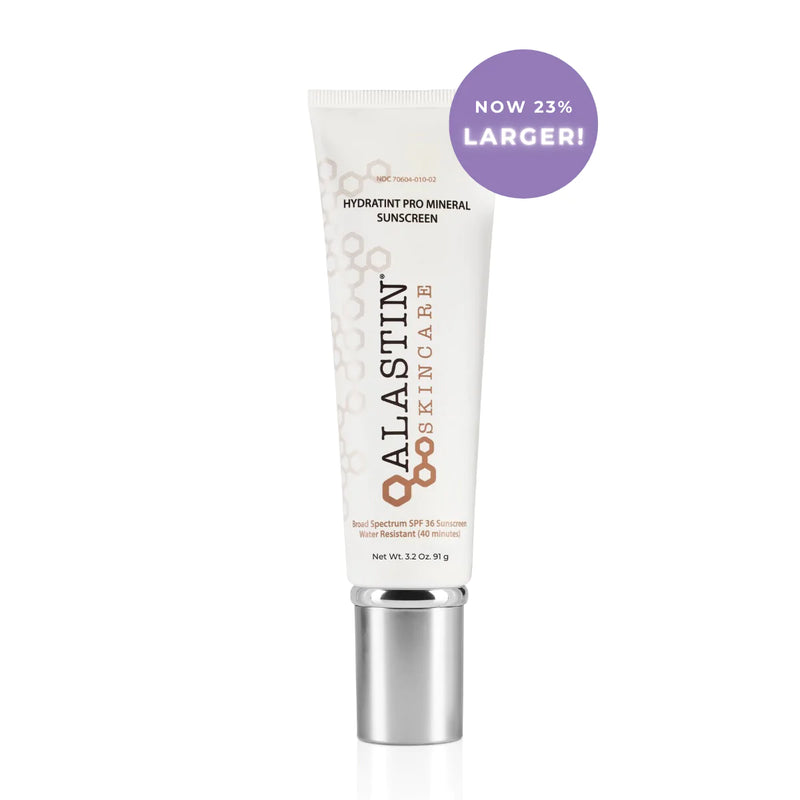 HydraTint Pro Mineral Broad Spectrum Sunscreen SPF 36 now in 23% large Tube